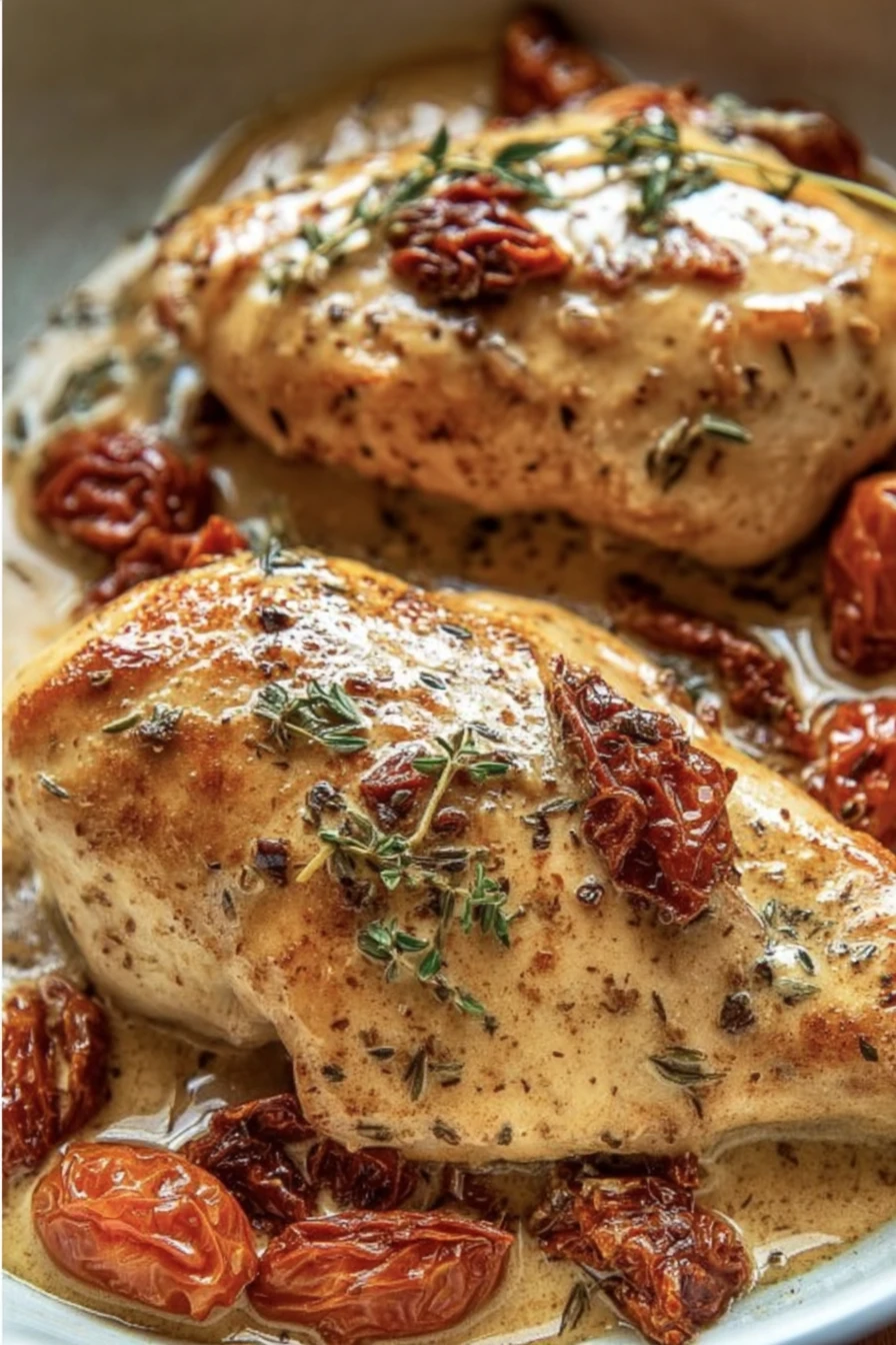 Creamy Sun-Dried Tomato Chicken recipe step-by-step guide
