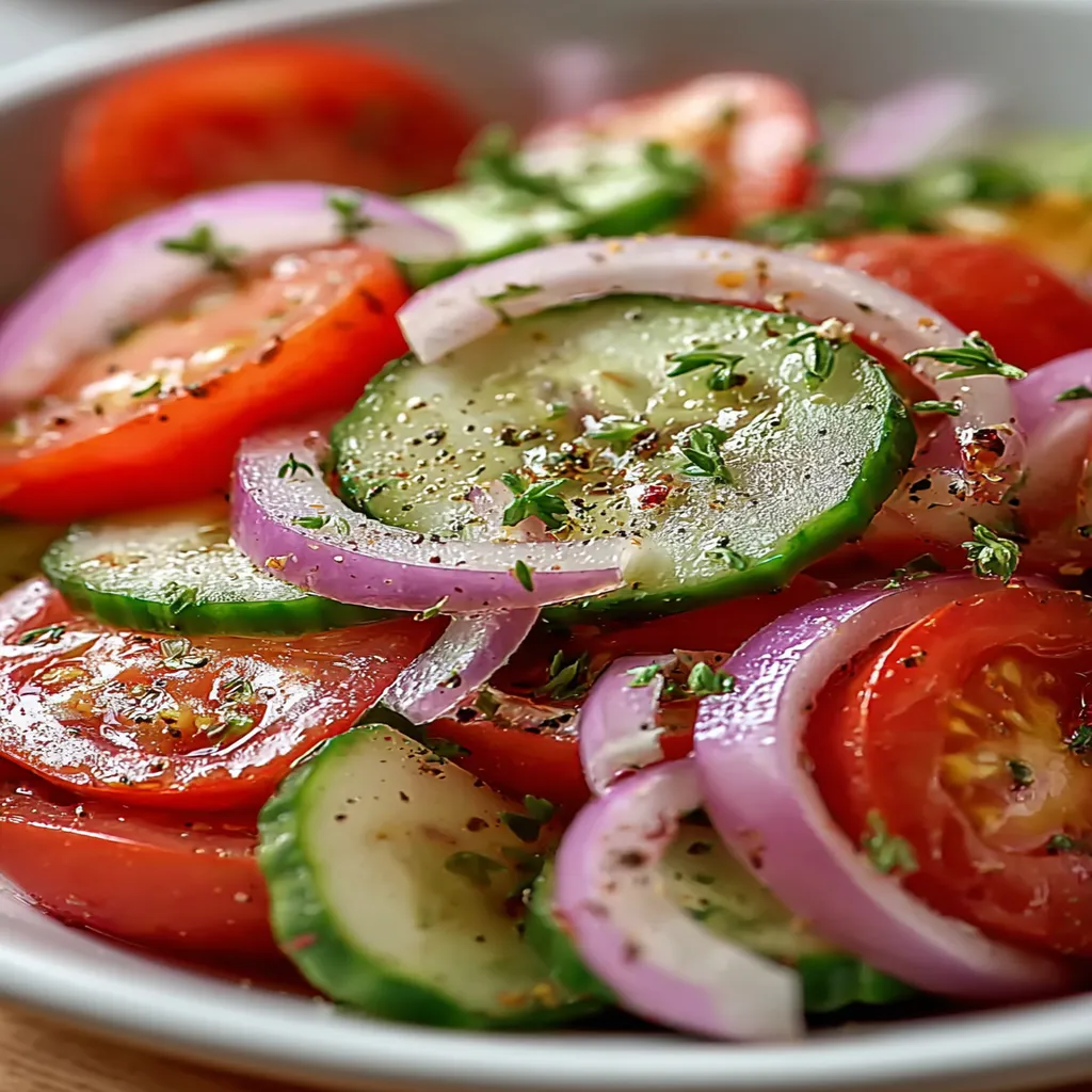 cucumber, onion, tomato salad, fresh, crunchy, colorful, healthy, refreshing