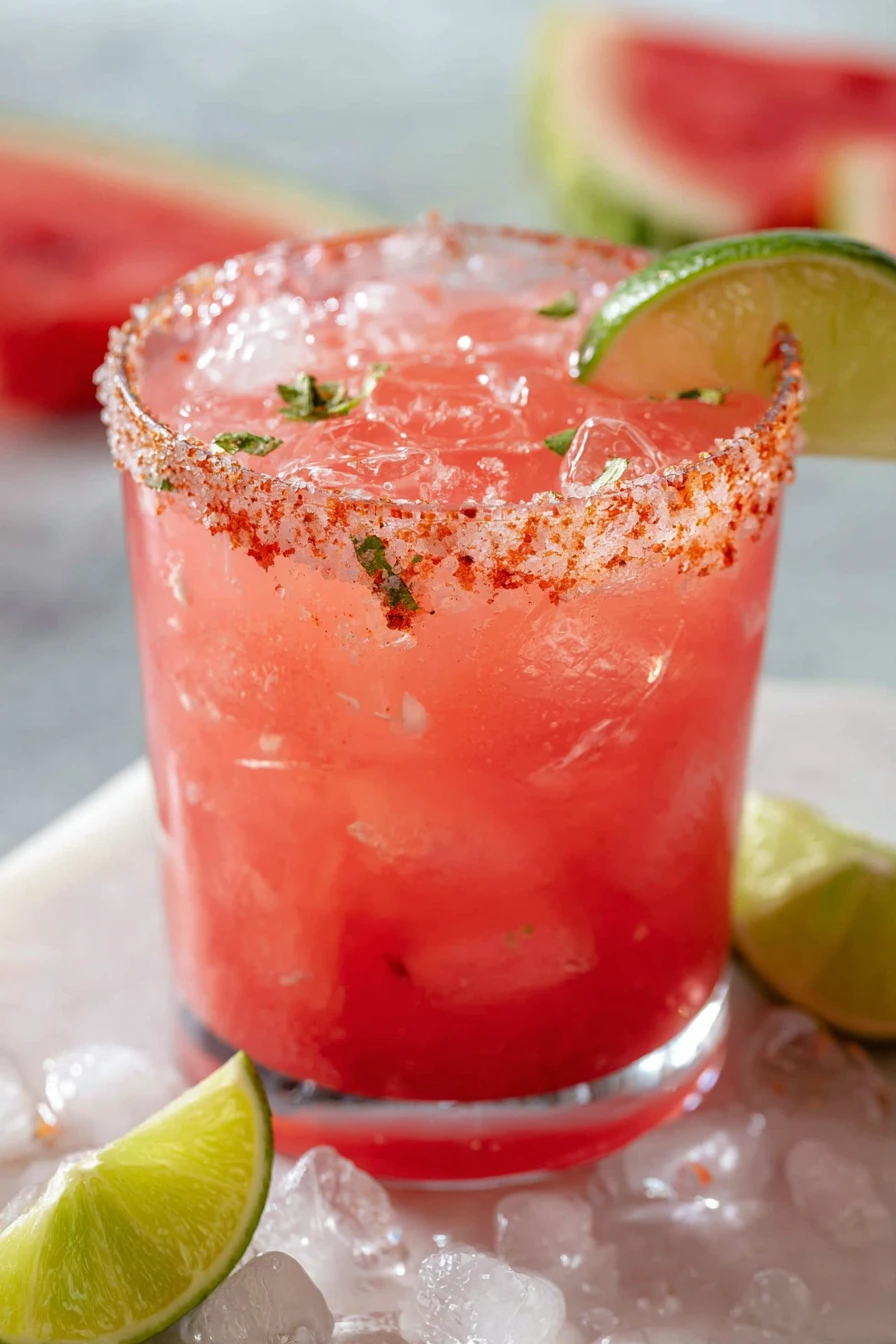 watermelon margarita, refreshing cocktail, sweet, tangy, summer drink
