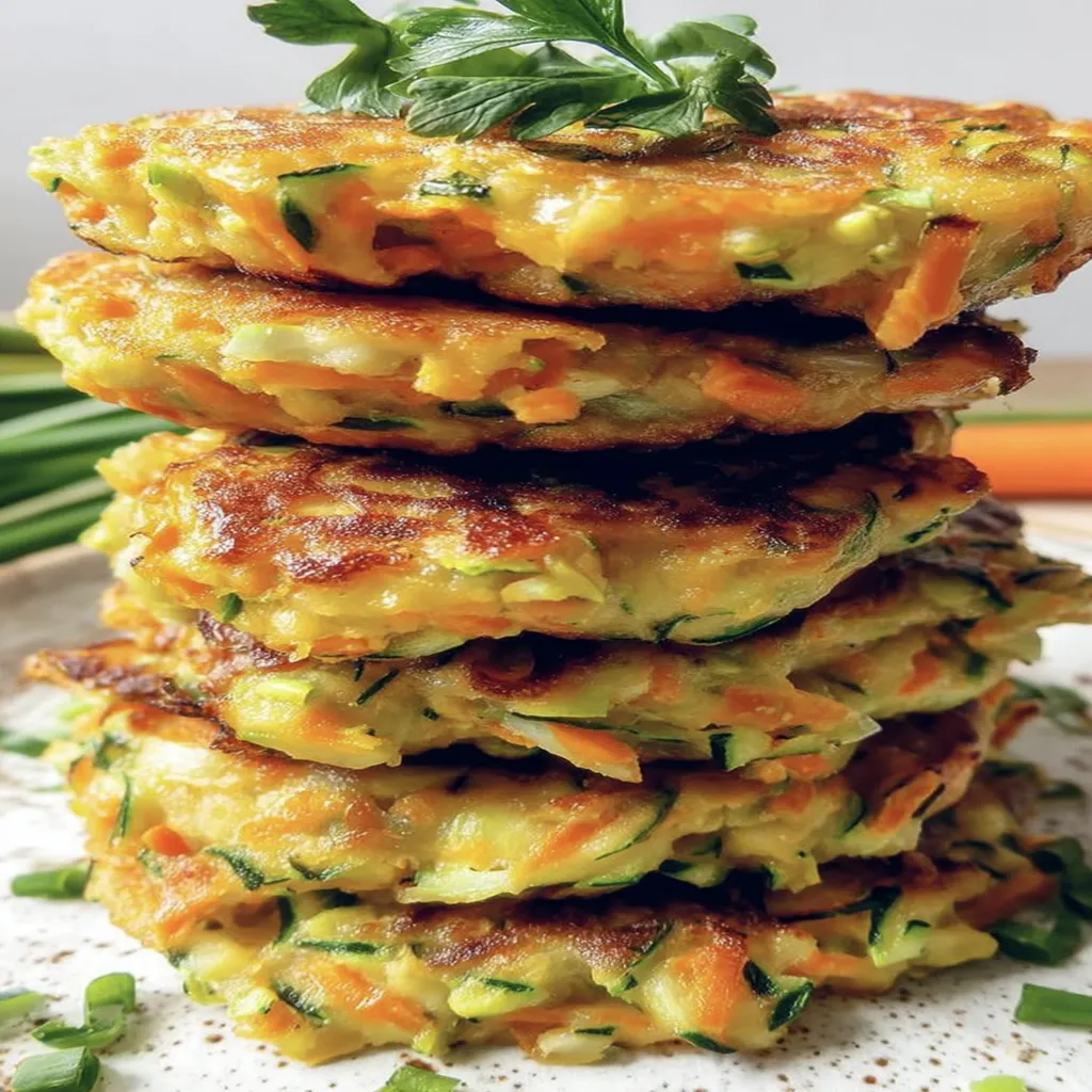 zucchini carrot pancakes, easy recipe, savory, nutritious, golden brown, flavorful, breakfast option