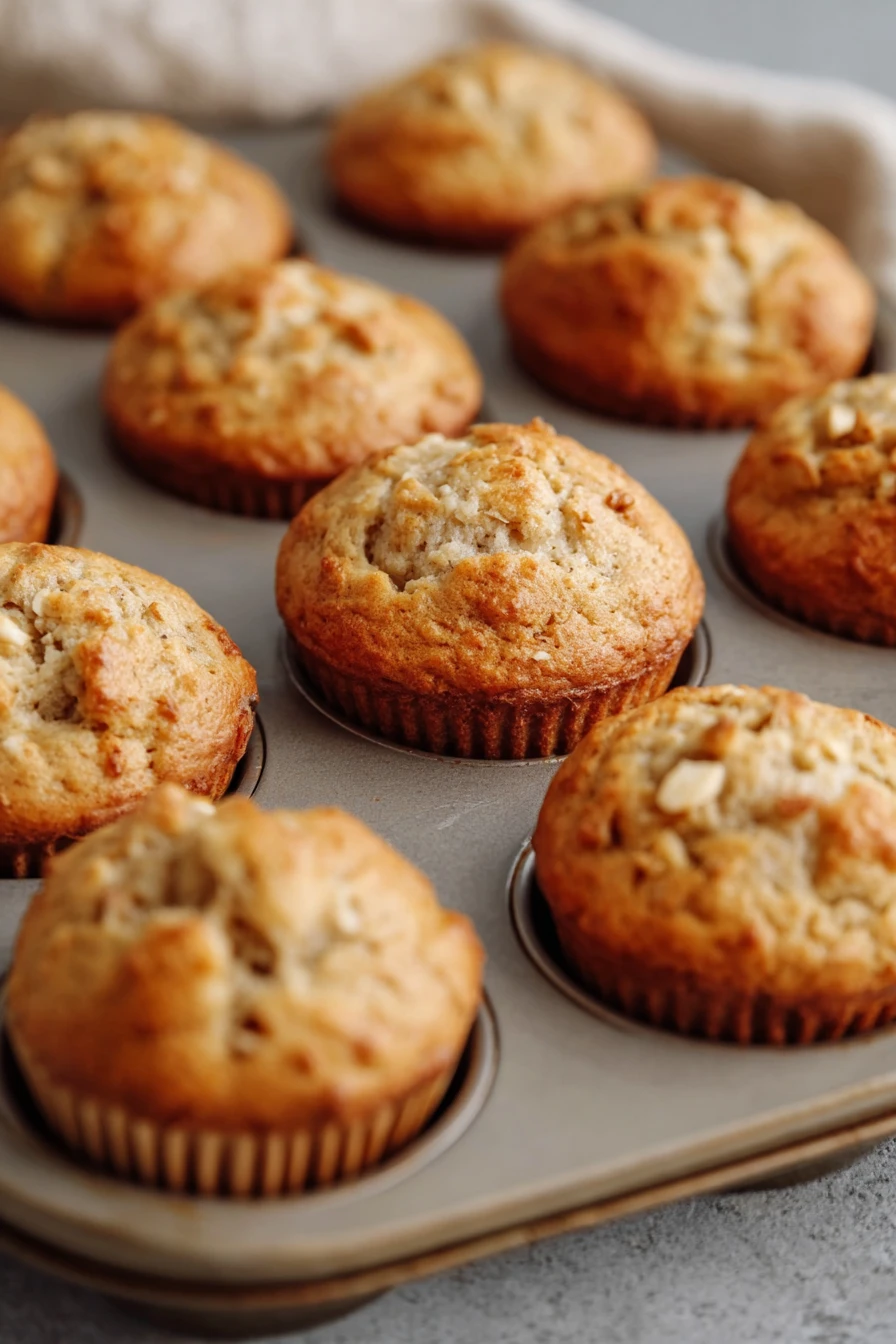 healthy banana muffins, nutritious baked goods, ripe bananas, moist and delicious
