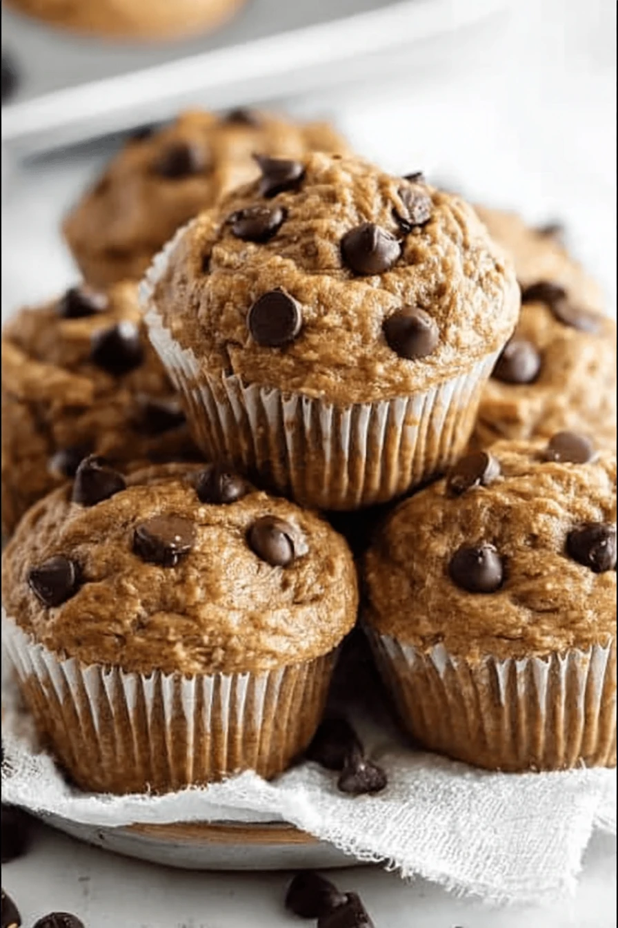 healthy, peanut butter, banana, muffins, moist, delicious, nutritious