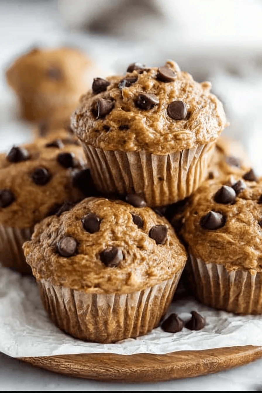 healthy, peanut butter, banana, muffins, moist, delicious, nutritious