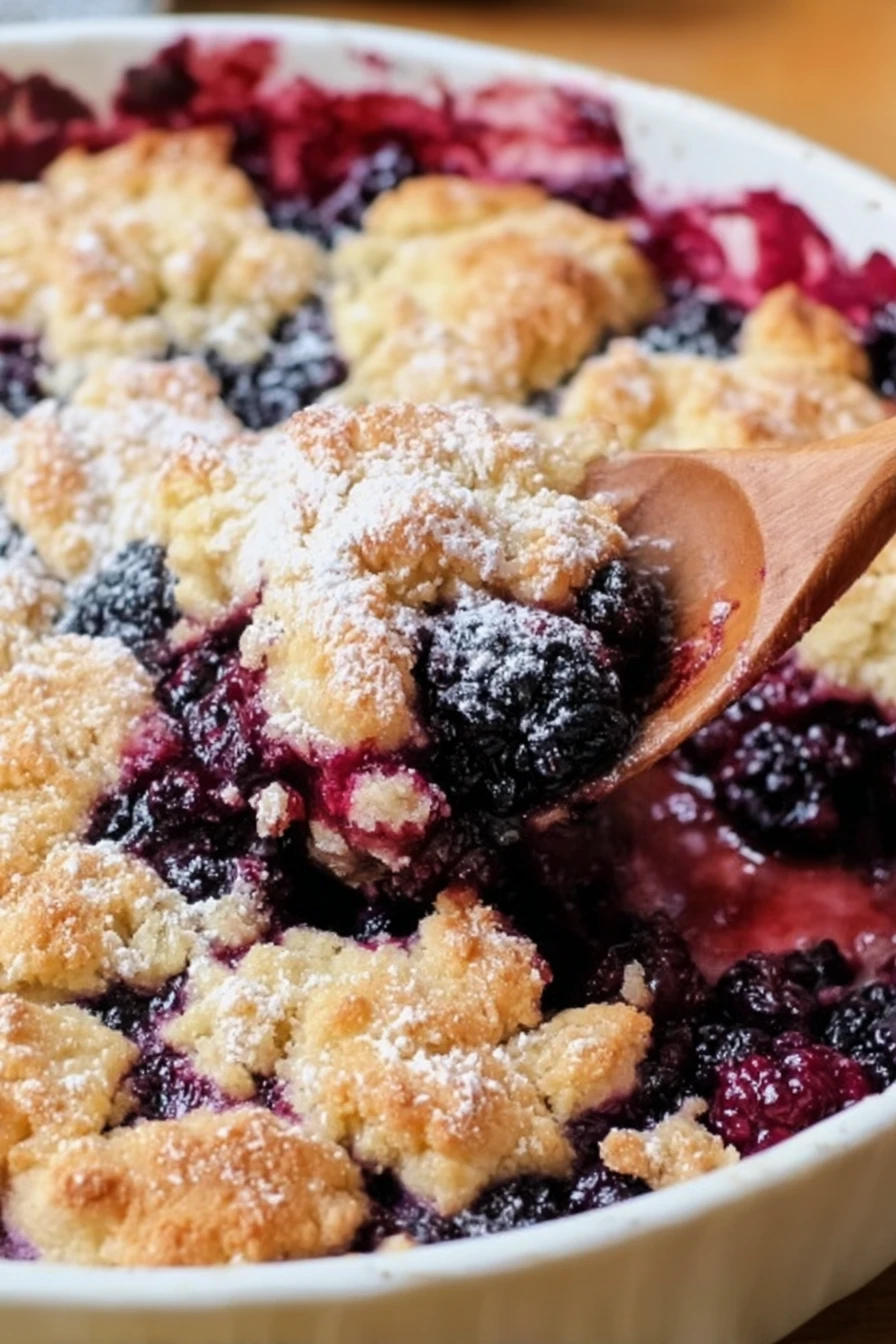 Homemade Blackberry Cobbler recipe step-by-step guide