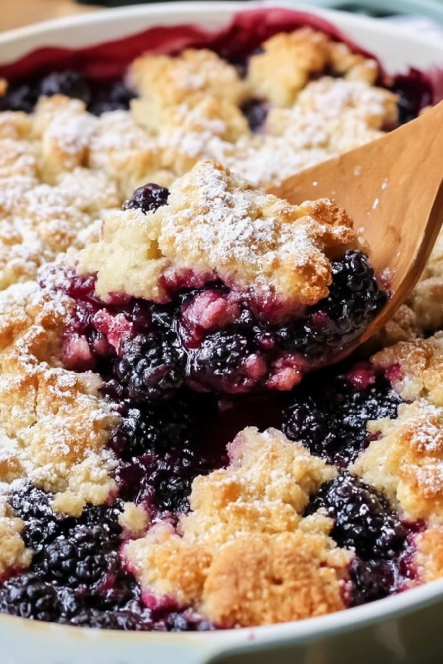 Homemade Blackberry Cobbler recipe step-by-step guide