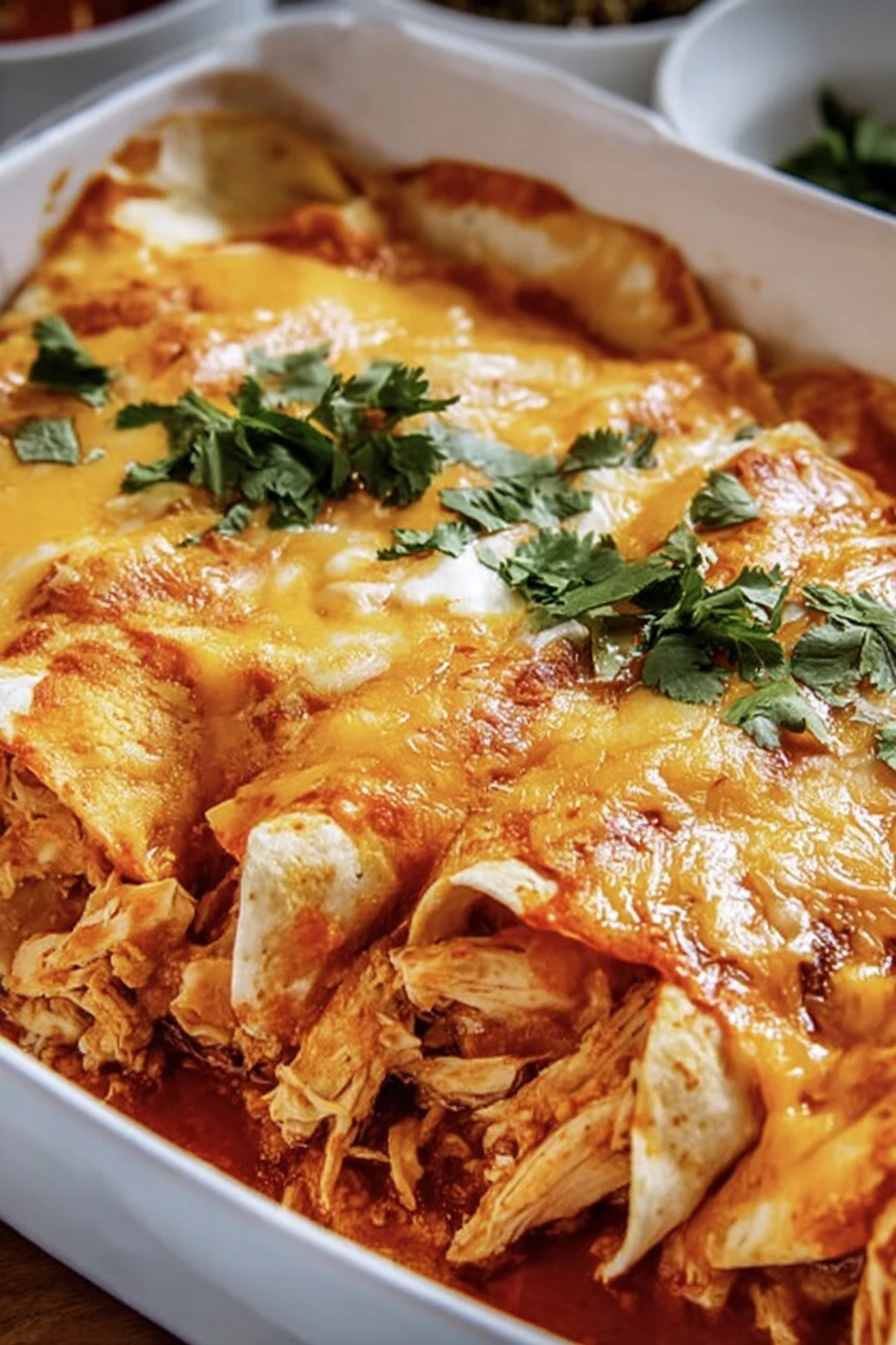 Homemade Easy Chicken Enchiladas recipe step-by-step guide