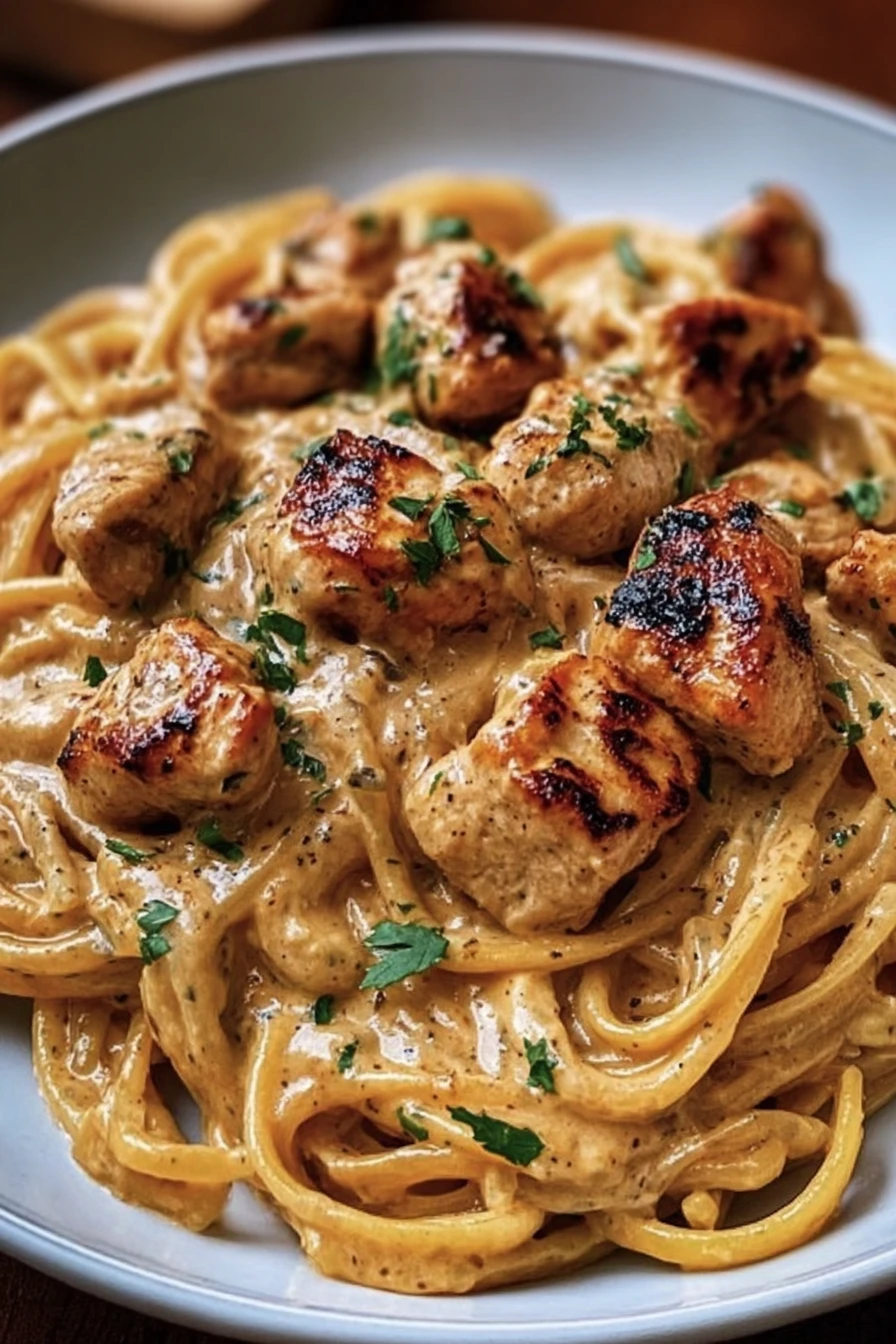 irresistible, creamy, cowboy butter, chicken pasta, savory, flavorful, indulgent, satisfying