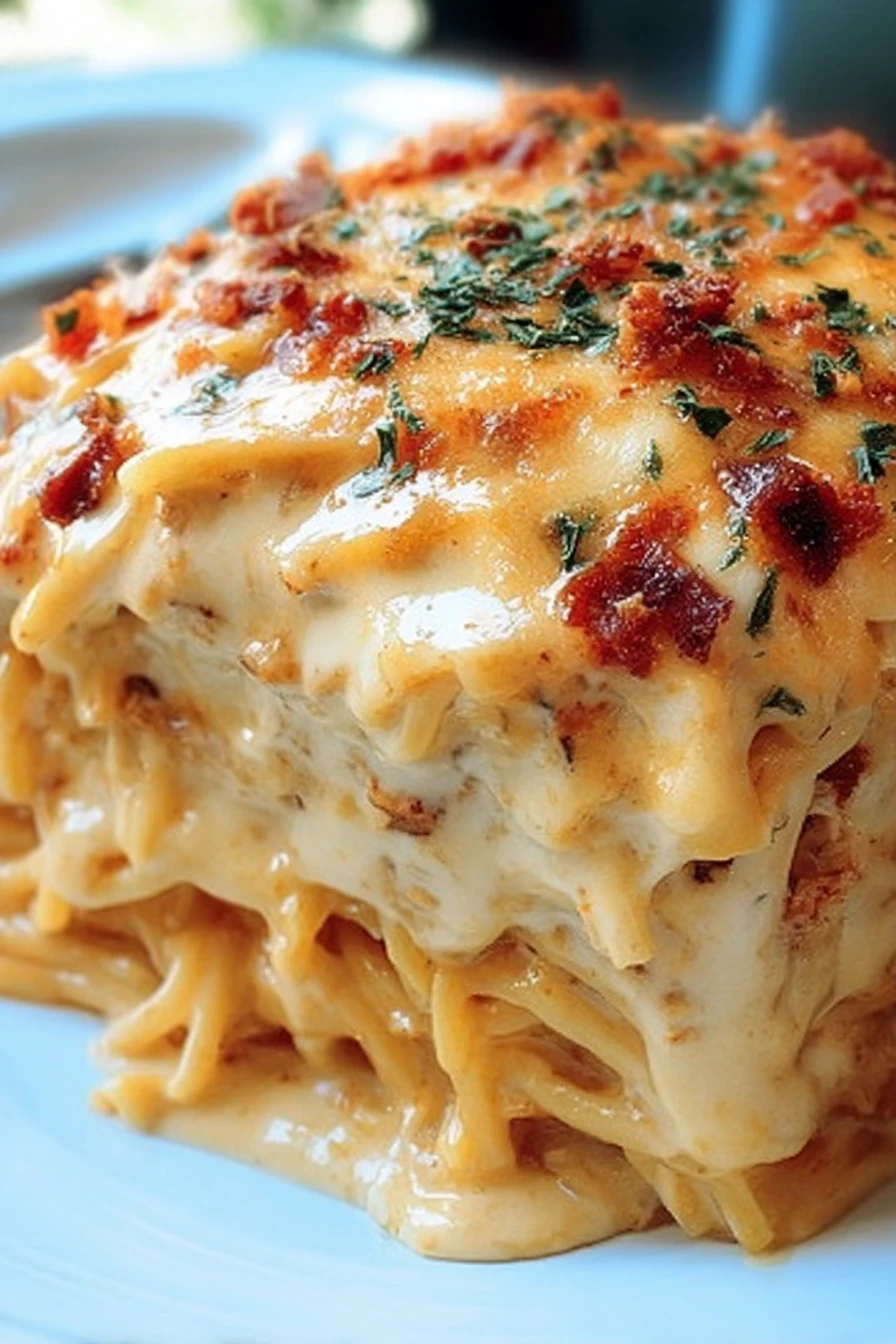 Irresistible, spicy, Southern, chicken, spaghetti, casserole, savory, flavorful