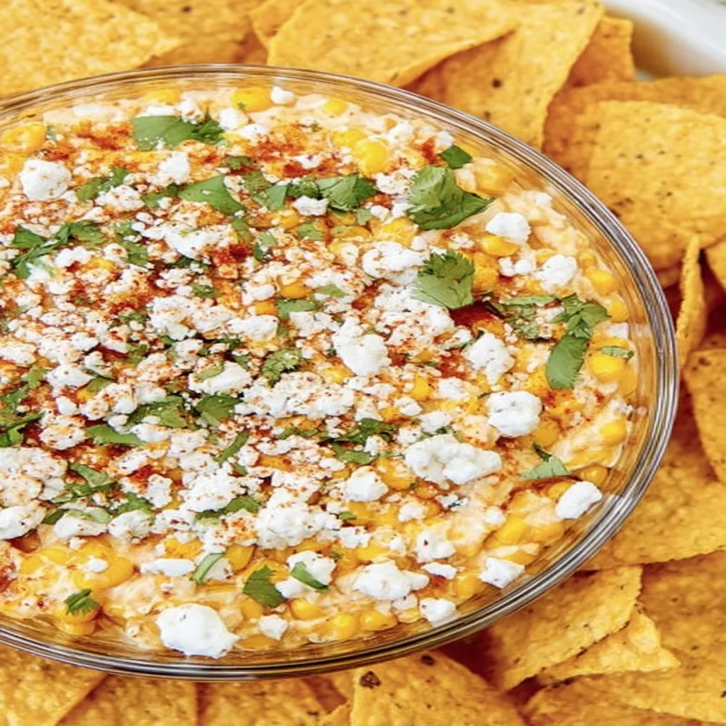 Mexican Street Corn Dip, savory, creamy, spicy, delicious, appetizer
