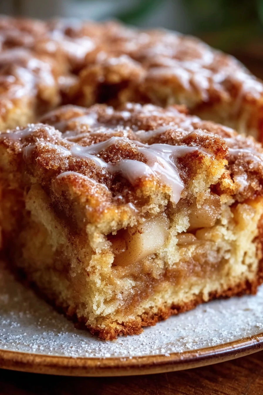 moist, cinnamon apple cake, delicious, sweet, spiced, baked, dessert