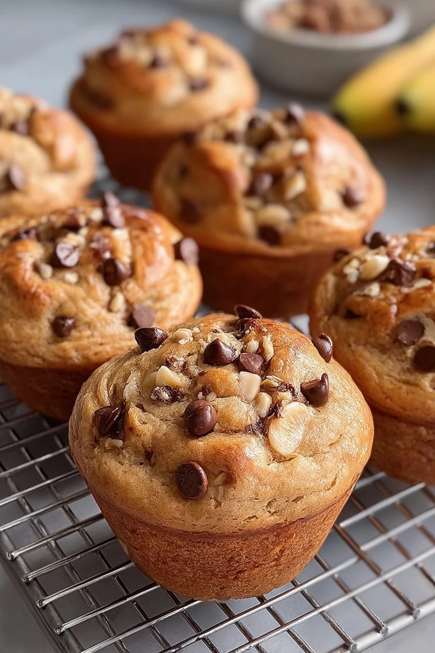 protein banana muffins, healthy breakfast, delicious, moist, banana flavor, high-protein, nutritious, energizing