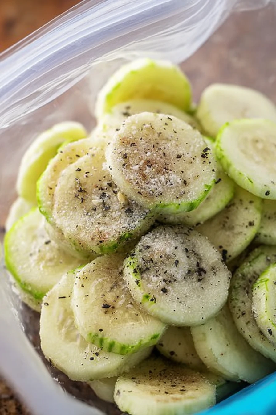 ranch cucumber chips, crispy, savory, refreshing, snack, flavorful, crunchy texture