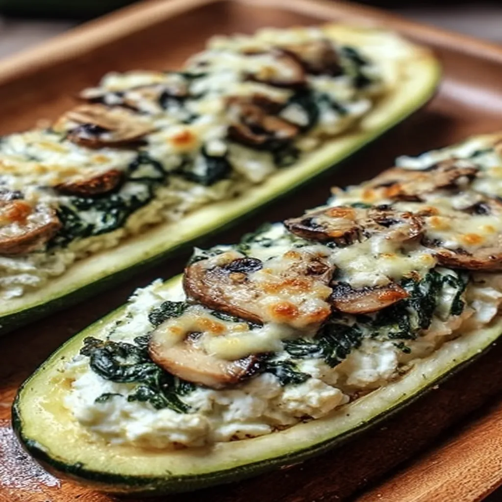 ricotta-stuffed zucchini, savory, cheesy, delicious, vegetable, flavorful