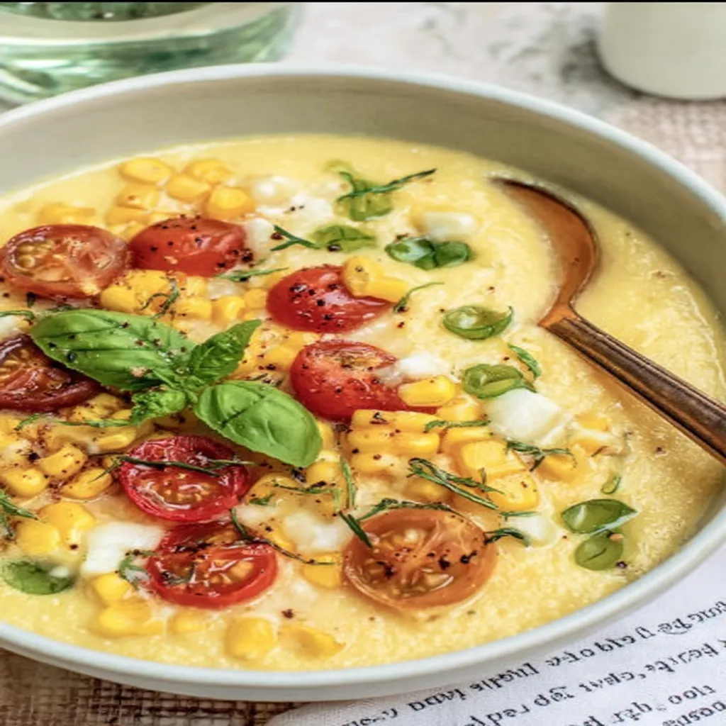 Summer Sweet Corn Gazpacho recipe step-by-step guide