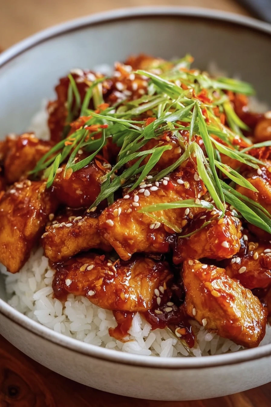 Sweet and Spicy Gochujang Chicken recipe step-by-step guide