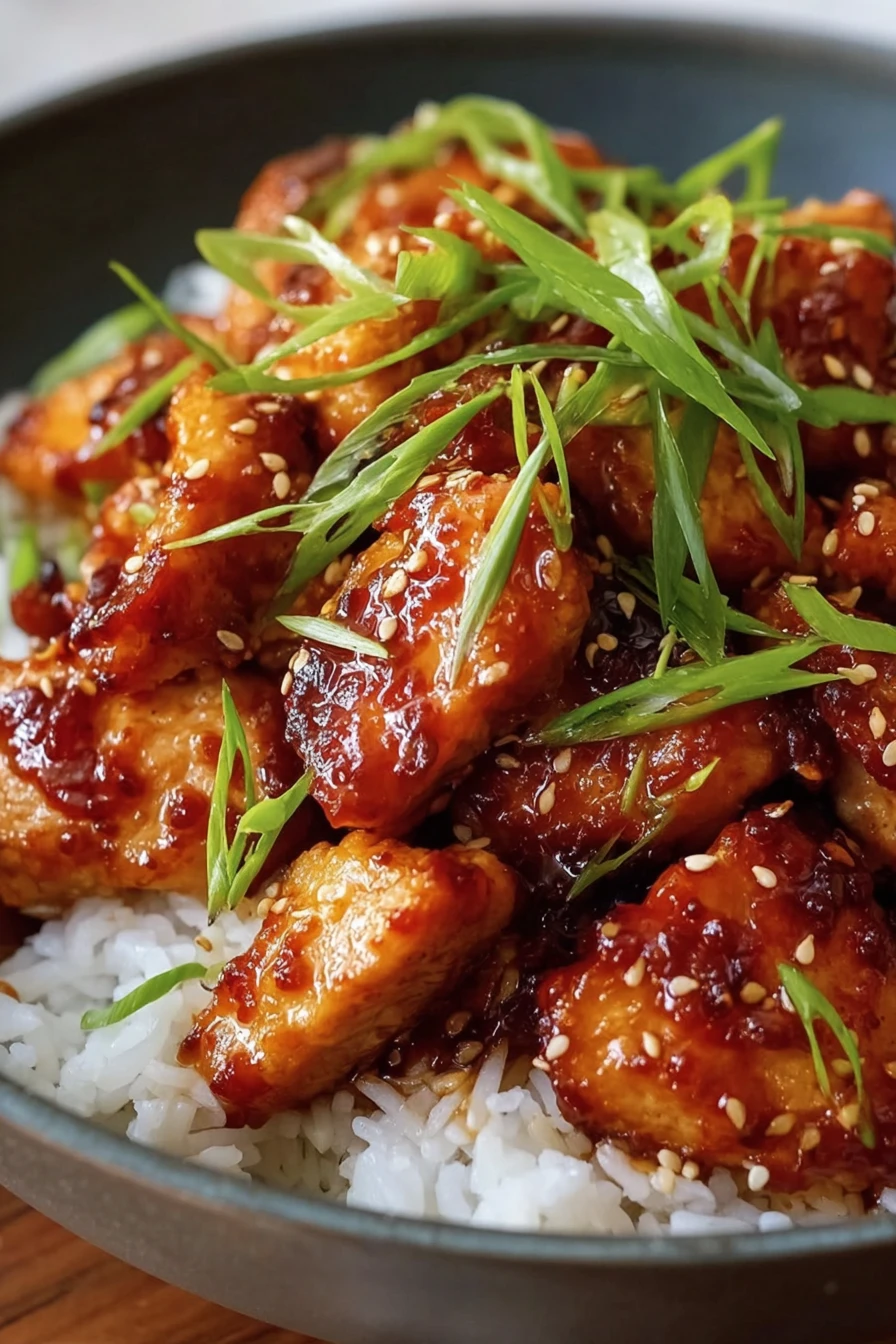 Sweet and Spicy Gochujang Chicken recipe step-by-step guide