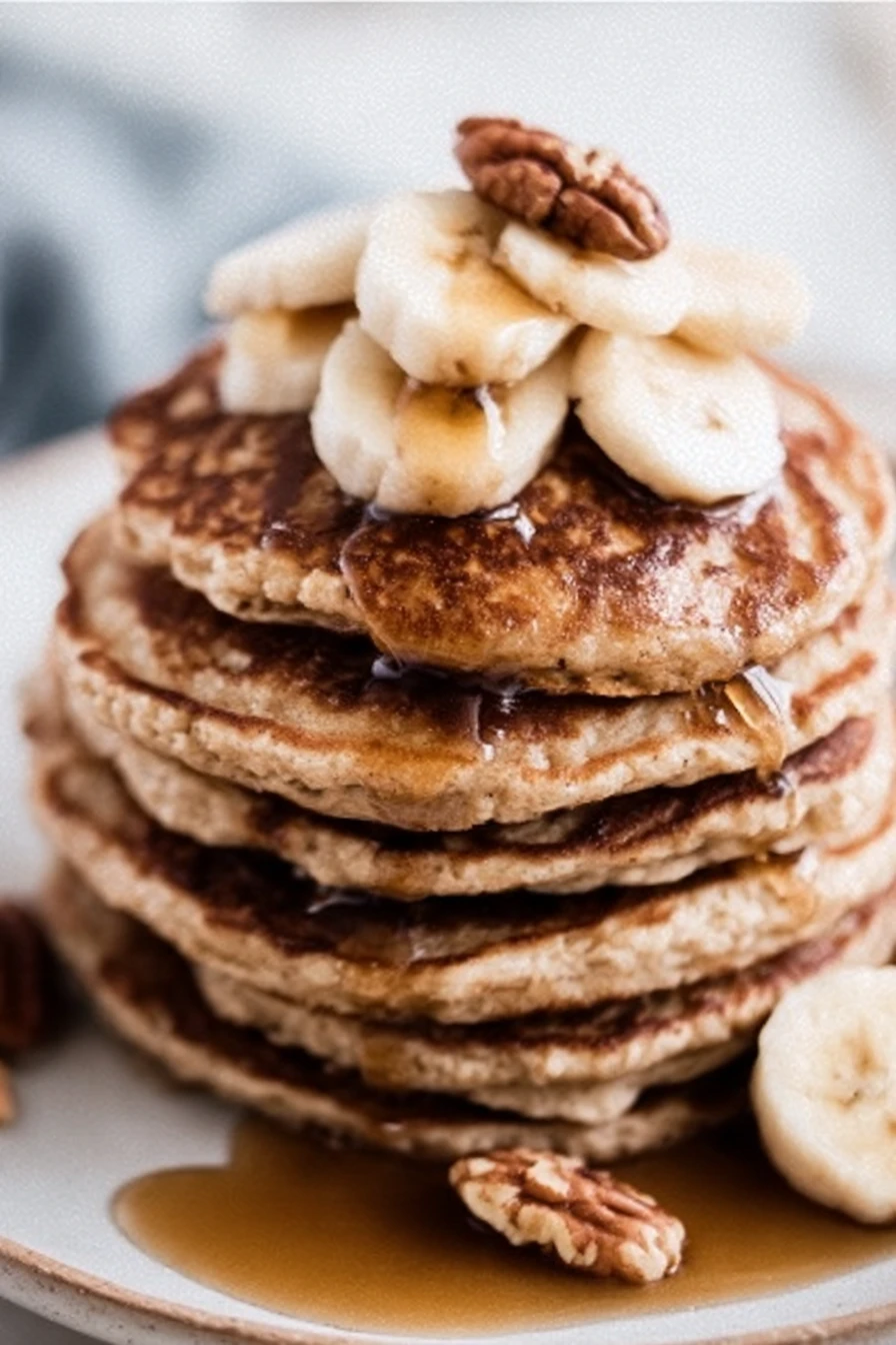 The BEST Banana Oatmeal Pancakes recipe step-by-step guide