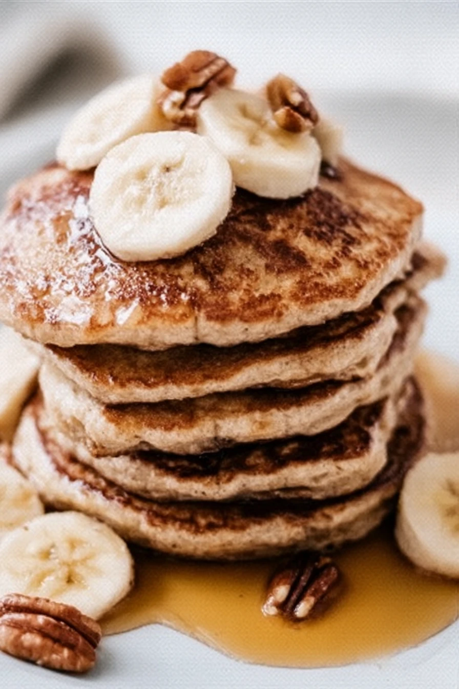 The BEST Banana Oatmeal Pancakes recipe step-by-step guide