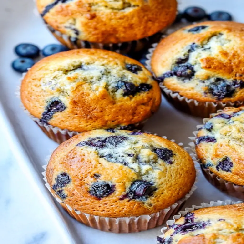 blueberry muffins, easy recipe, delicious, moist, bursting with blueberries