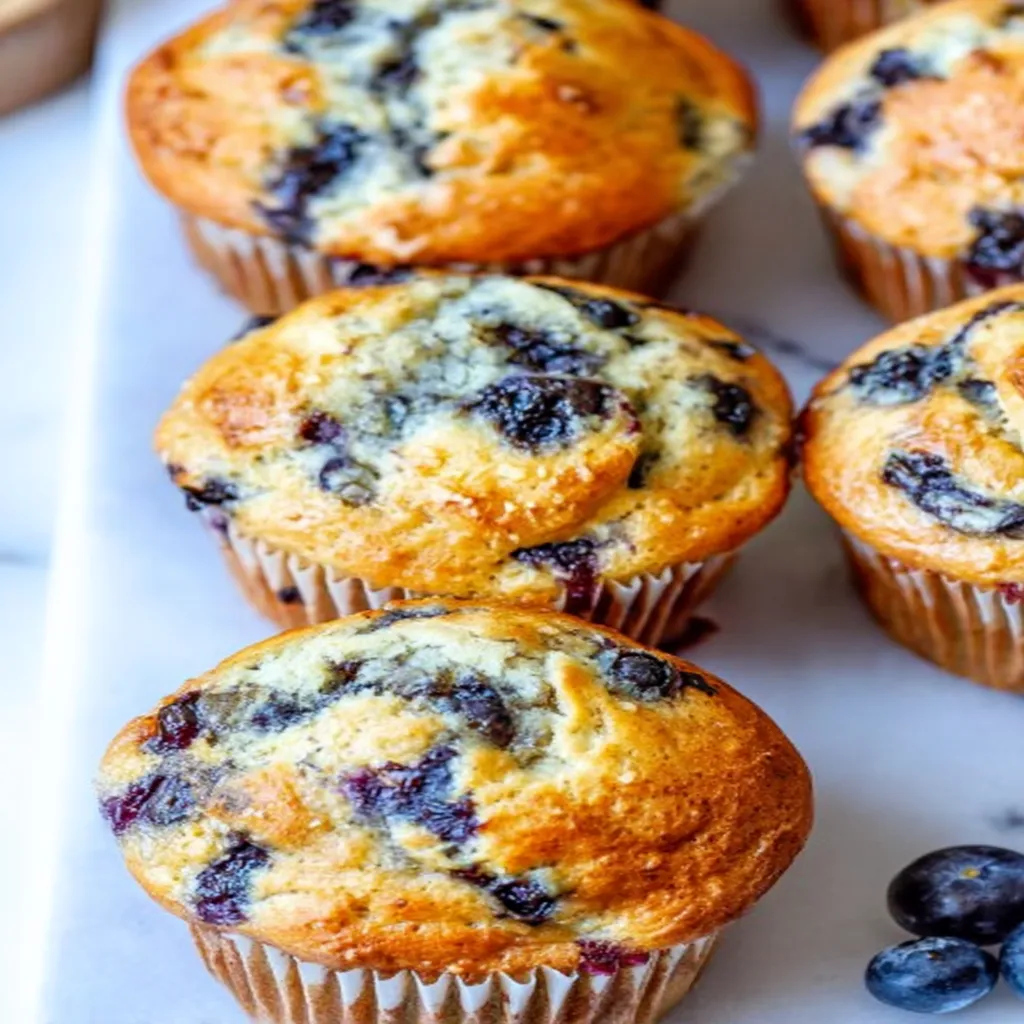blueberry muffins recipe, easy baking, delicious, homemade, moist