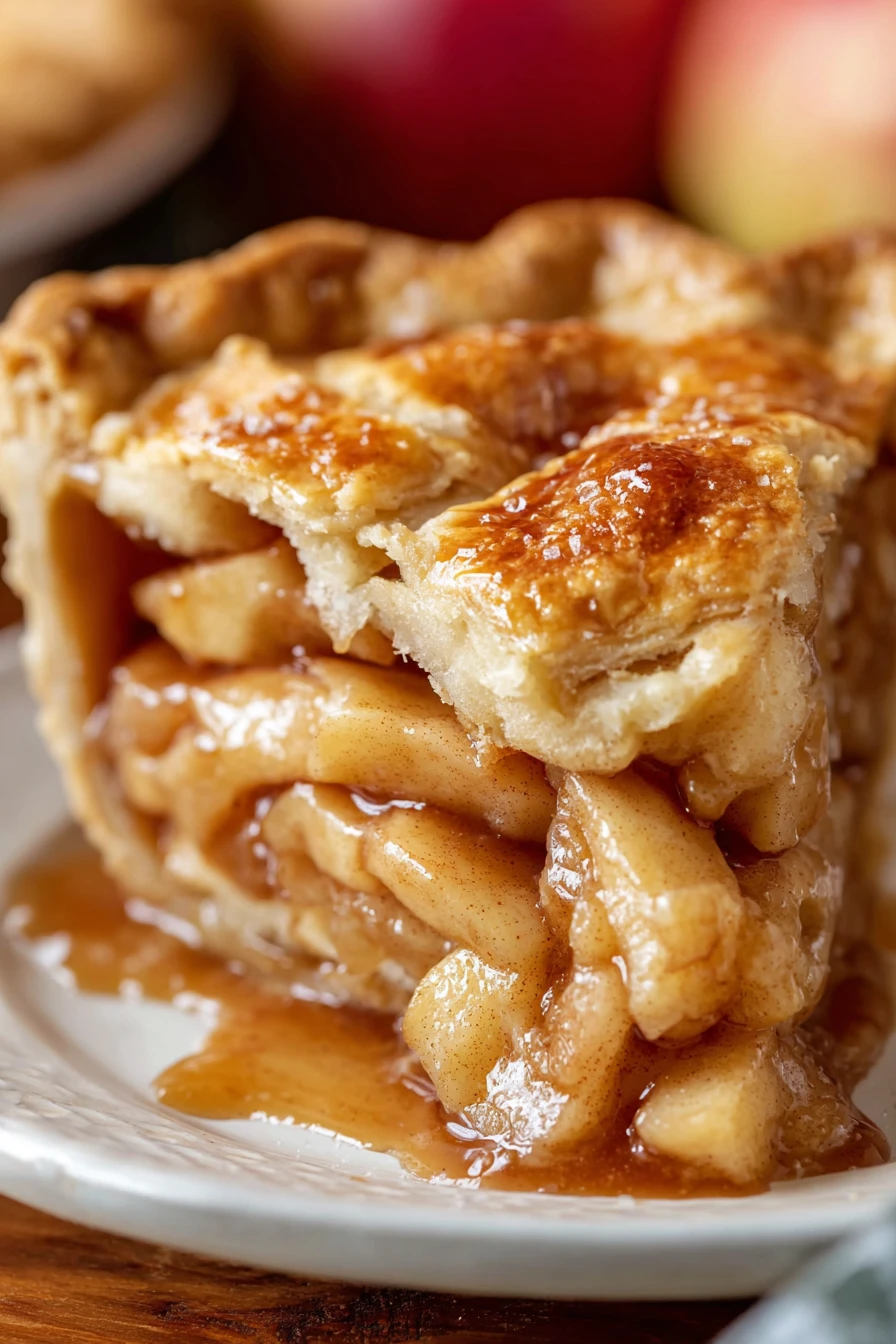 homemade apple pie, delicious, flaky crust, cinnamon, sweet, golden