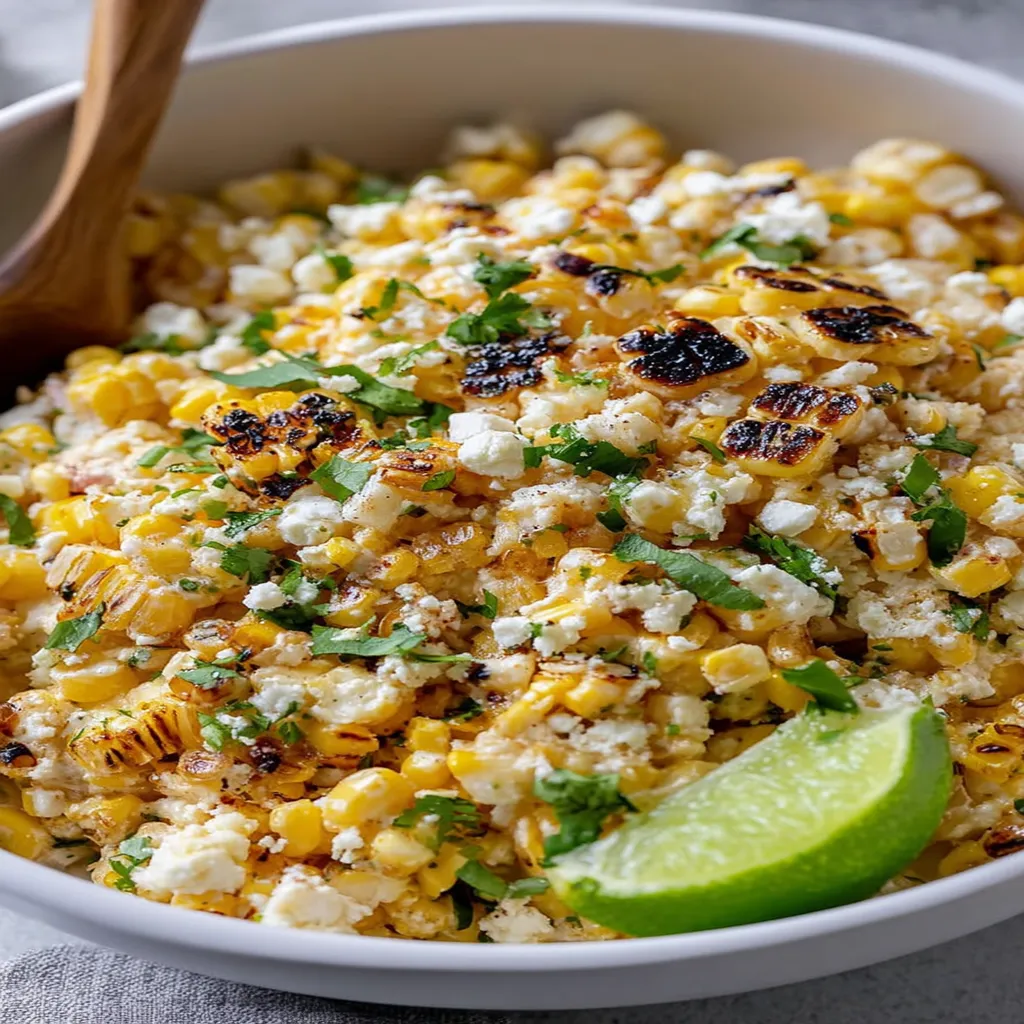 The Best Mexican Street Corn Salad  recipe step-by-step guide