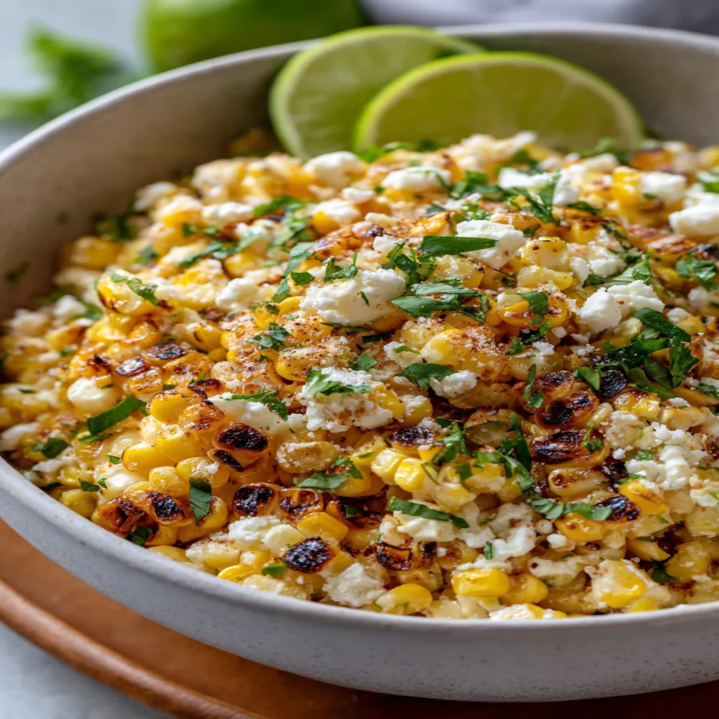 The Best Mexican Street Corn Salad  recipe step-by-step guide