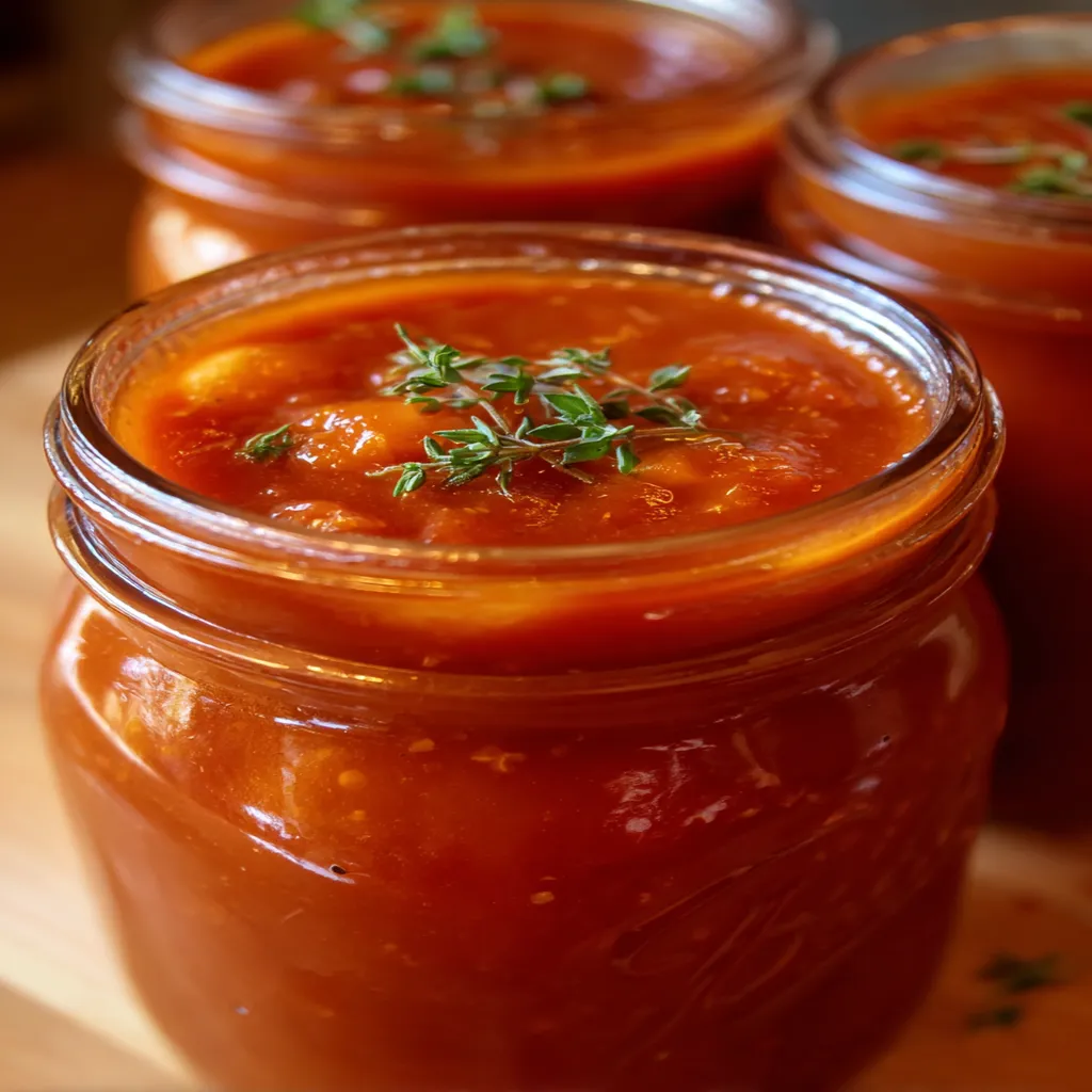 roasted tomato sauce, flavorful, savory, homemade, rich, aromatic, delicious, tangy