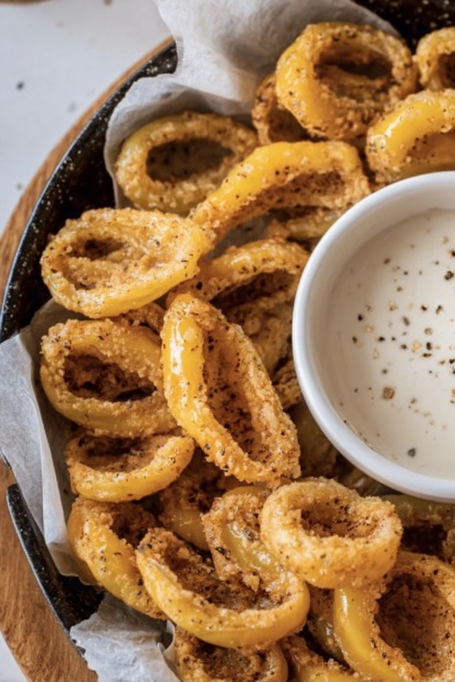 air fryer, banana peppers, recipe, crispy, savory, delicious, spicy