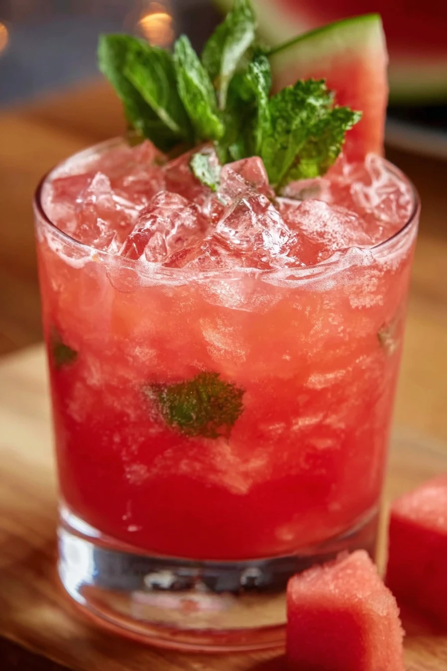Watermelon Summer Mojito recipe step-by-step guide