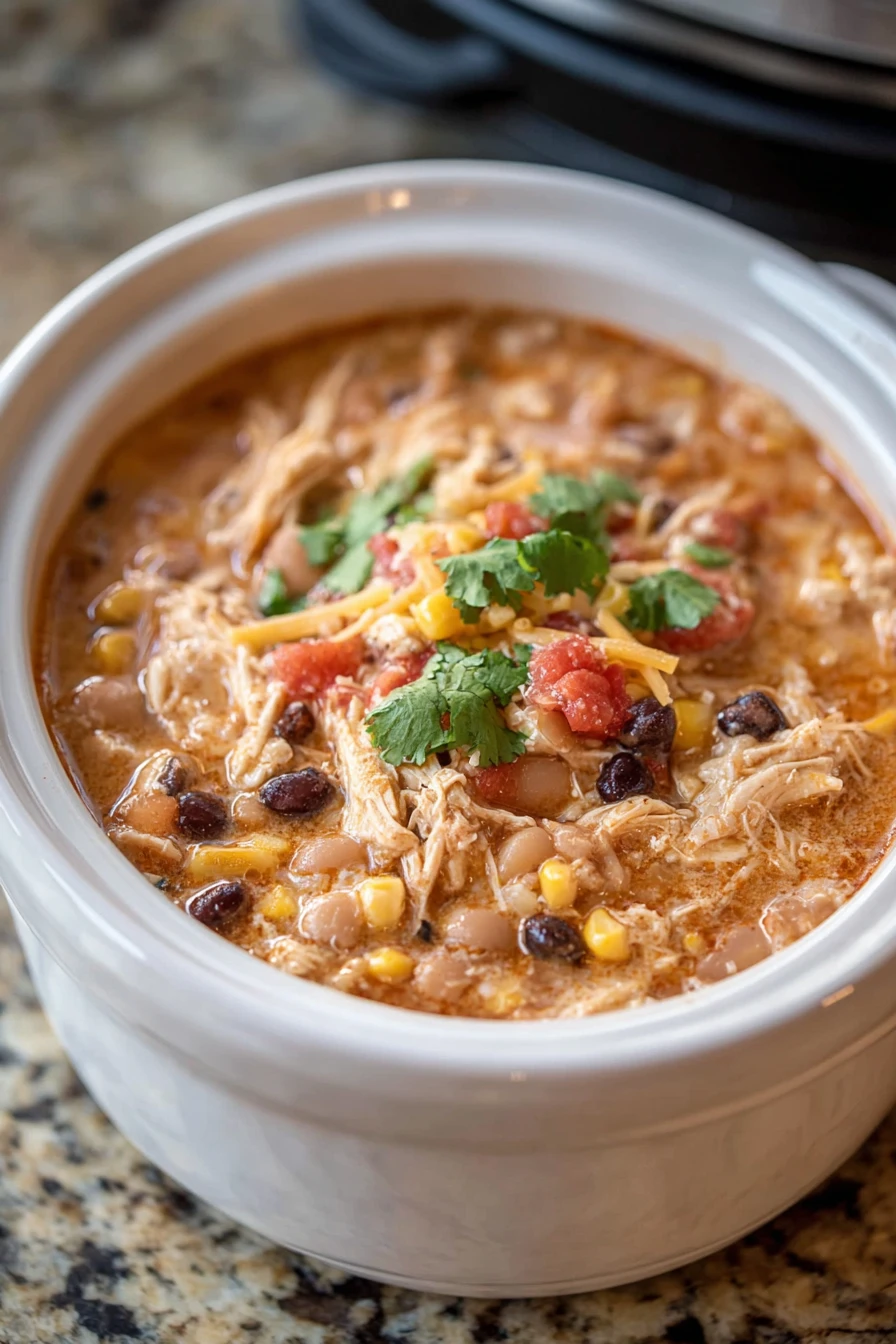 White Chicken Chili Recipe, flavorful, creamy, hearty, comforting, spicy, delicious, easy to make