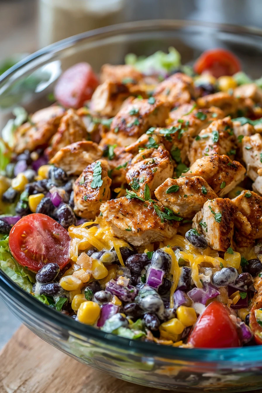 Zesty Southwest Chicken Salad recipe step-by-step guide