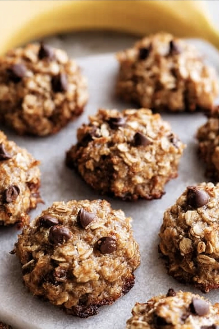 banana oatmeal cookies