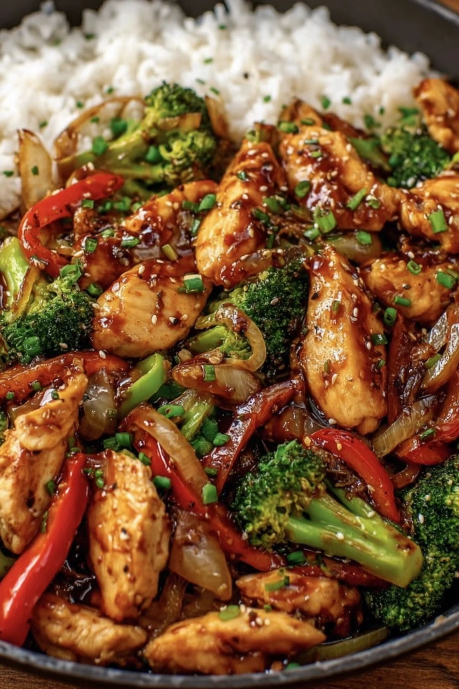 teriyaki chicken, stir fry, flavorful, quick, delicious, Asian-inspired, 30 minutes, savory