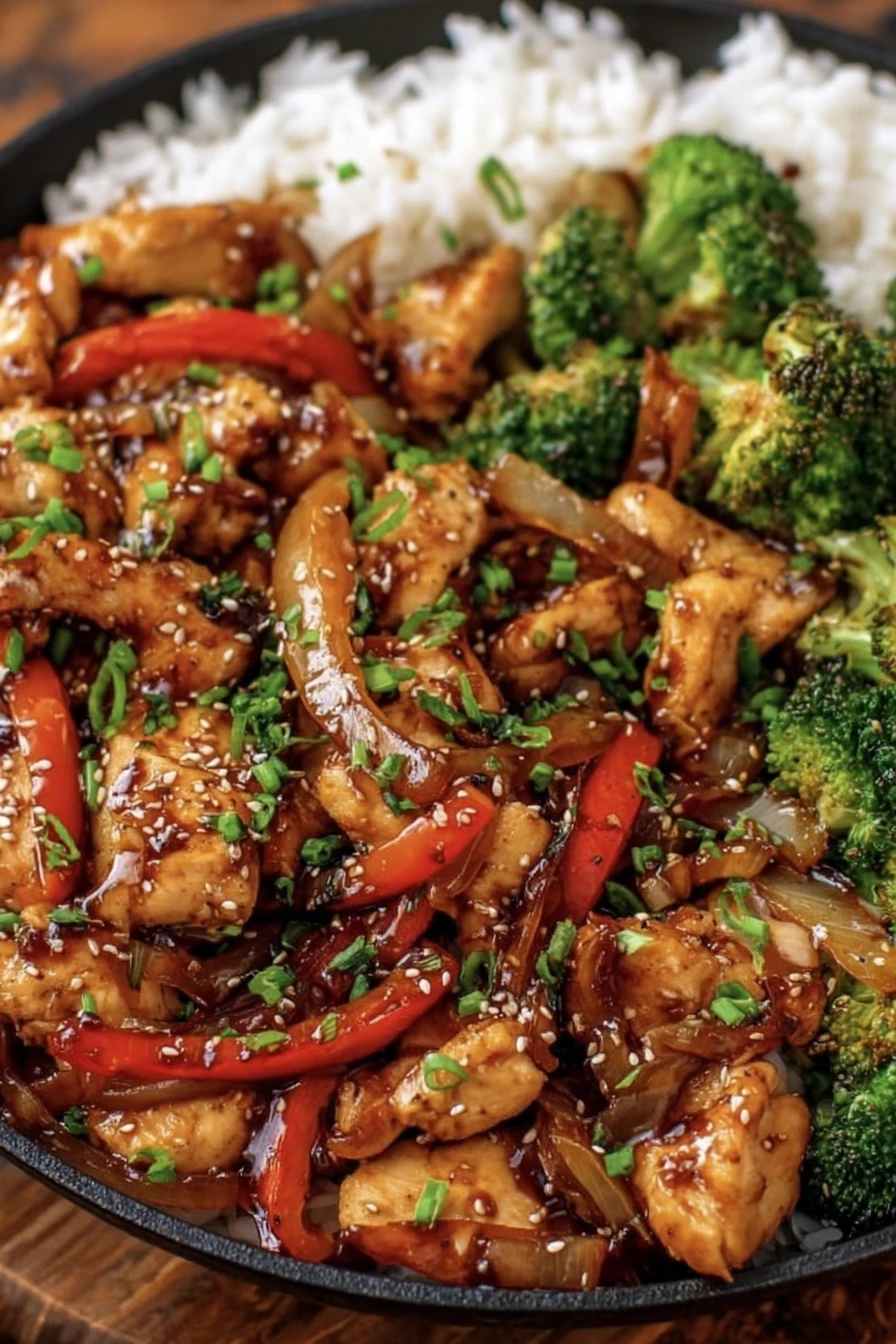 teriyaki chicken, stir fry, flavorful, quick, delicious, Asian-inspired, 30 minutes, savory