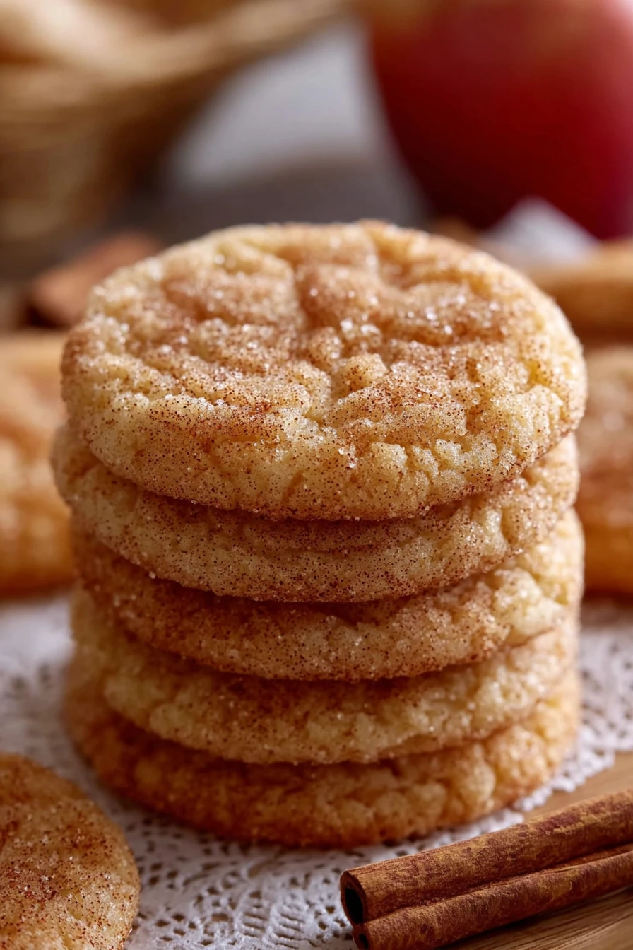 apple cider sugar cookies, fall baking, warm spices, aromatic, sweet and spicy flavor