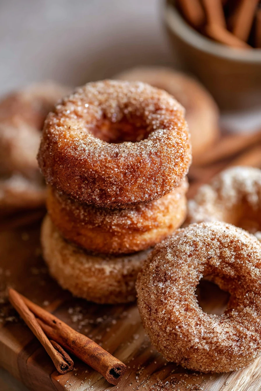 baked, apple cider, donuts, delicious, autumn, cinnamon, sweet, moist