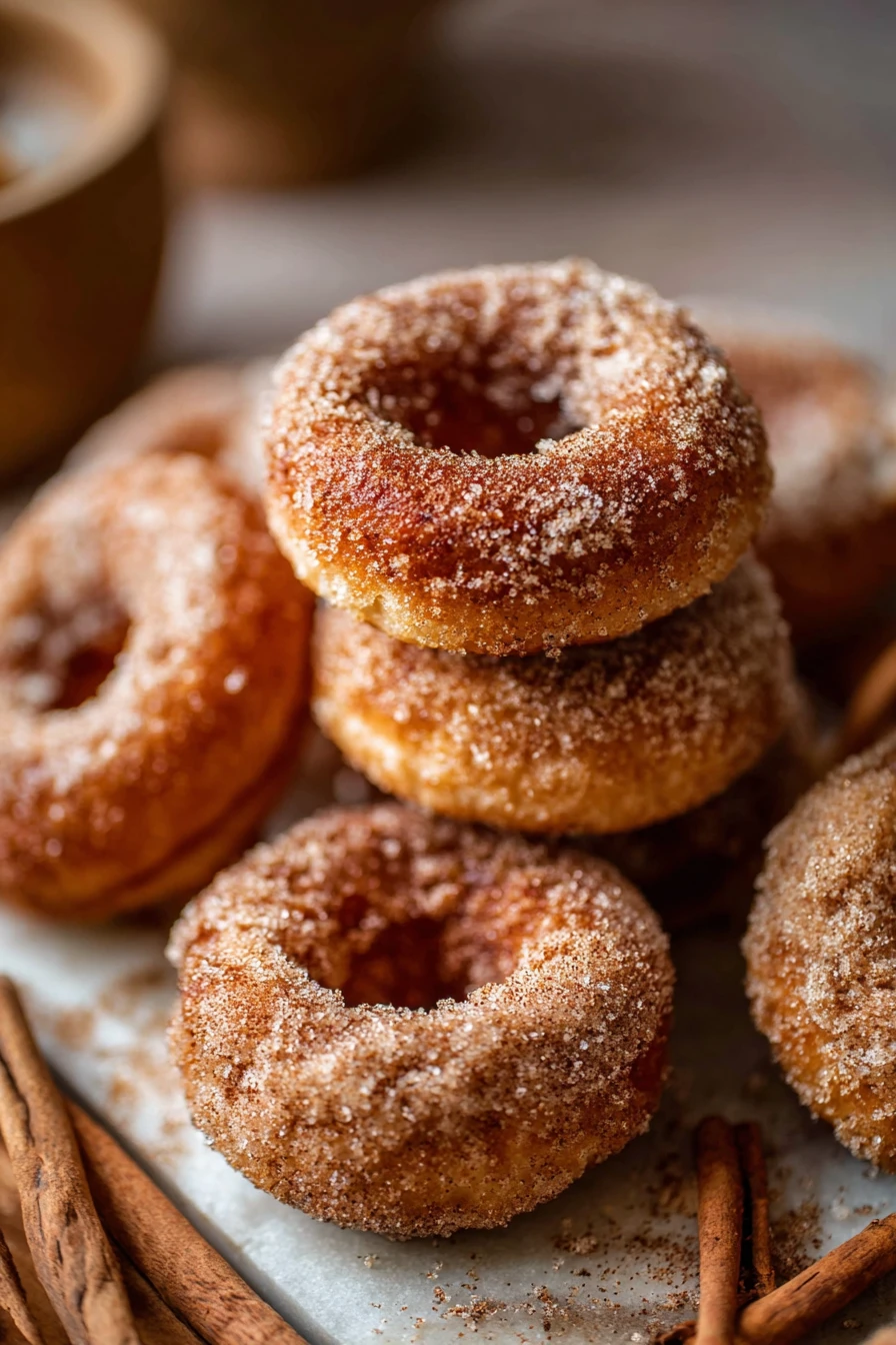 baked, apple cider, donuts, delicious, autumn, cinnamon, sweet, moist