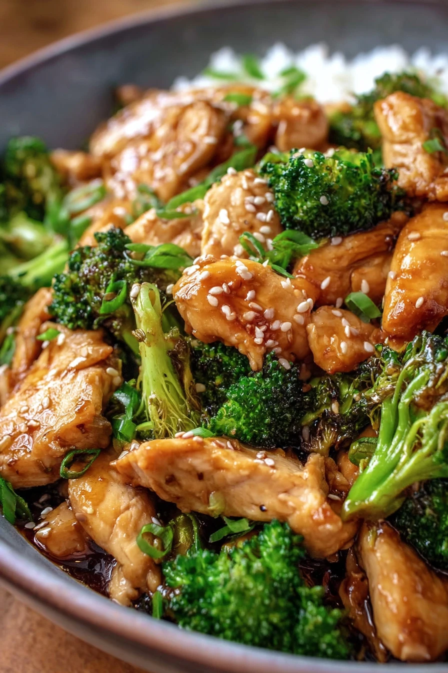 Chinese Chicken and Broccol