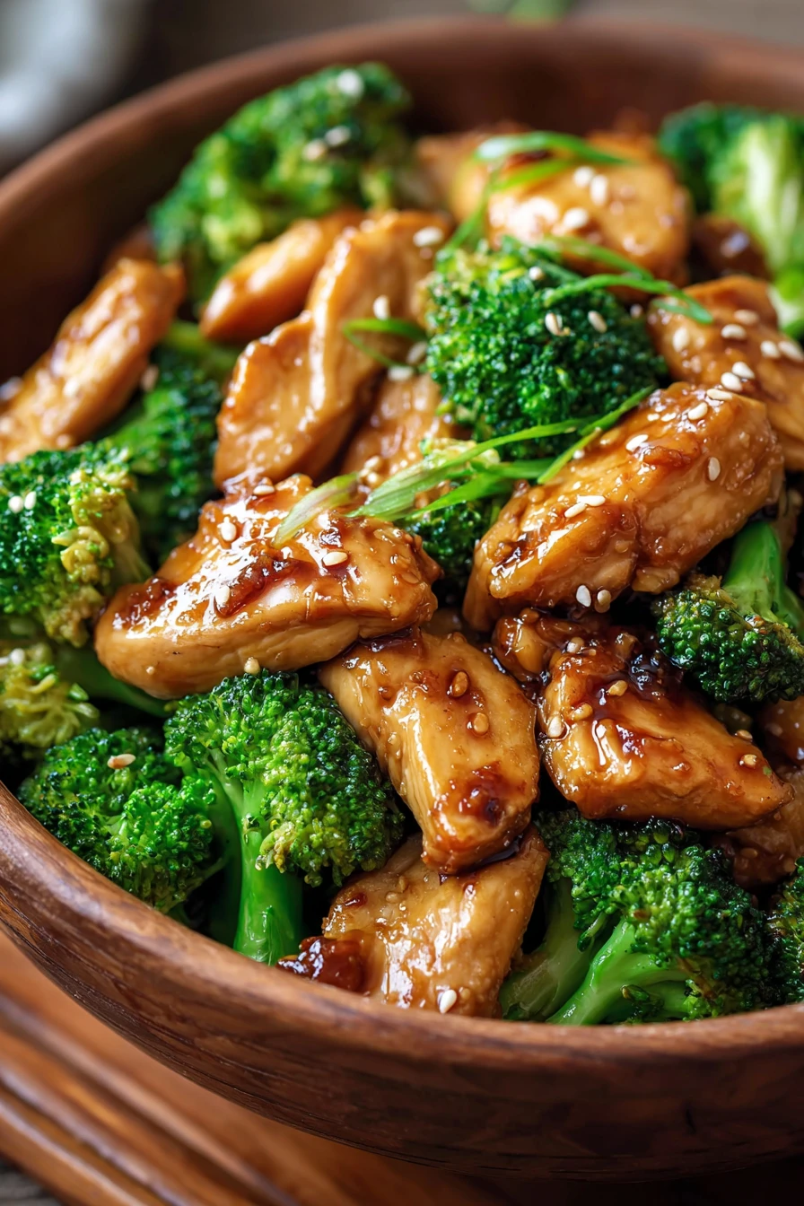 Chinese chicken, broccoli stir-fry, savory, aromatic, flavorful, tender, veggies