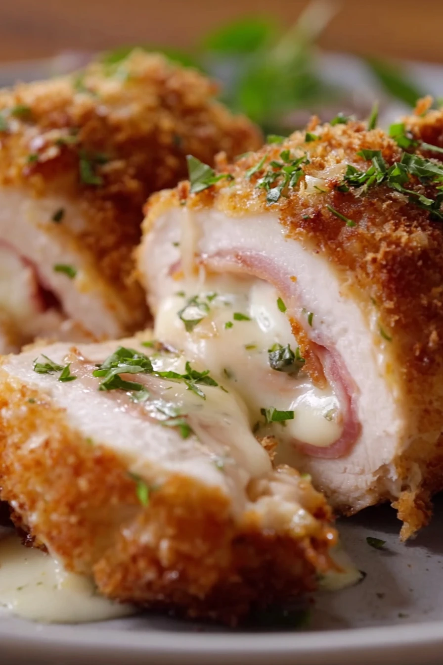 Classic Chicken Cordon Bleu Recipe  recipe step-by-step guide