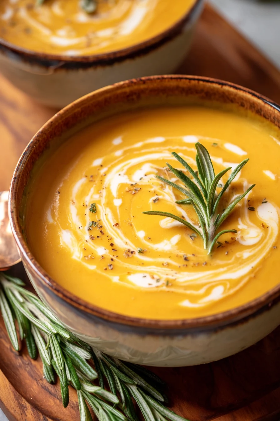Delicious and Creamy Acorn Squash Soup recipe step-by-step guide