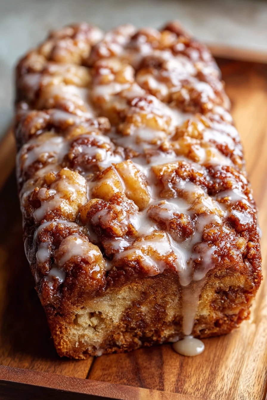 Amish, Apple Fritter Bread, Delicious, Sweet, Cinnamon, Moist