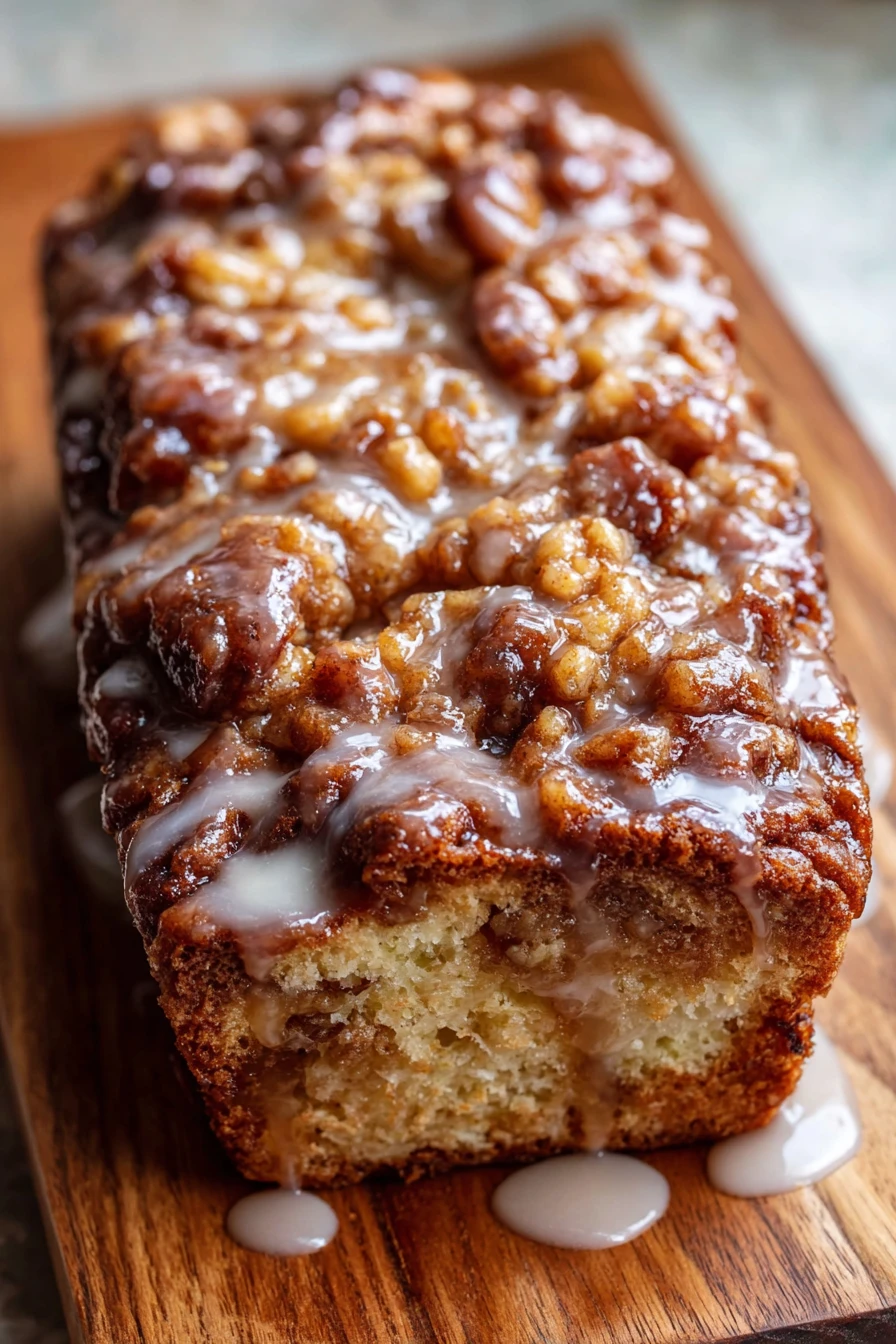 Amish, Apple Fritter Bread, sweet, cinnamon, homemade, delicious