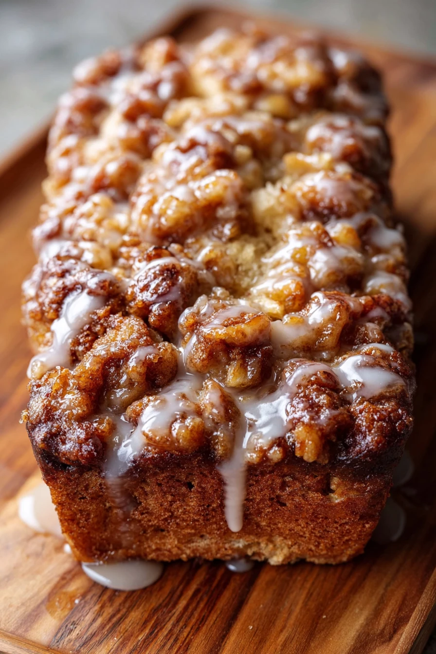 apple fritter bread, delicious, cinnamon swirl, moist, sweet, breakfast, dessert