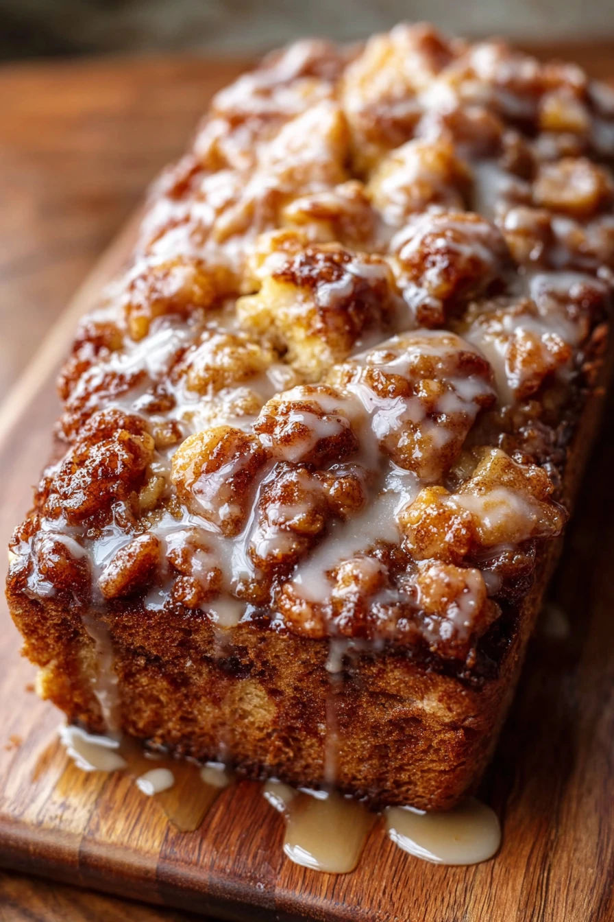 apple fritter bread, delicious, cinnamon swirl, moist, sweet, breakfast, dessert