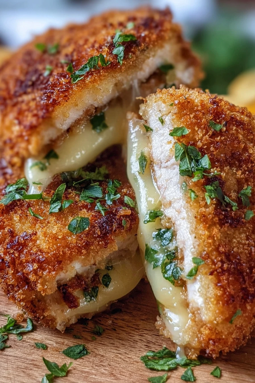 Easy Chicken Kiev, delicious, crispy, juicy, savory, golden brown coating