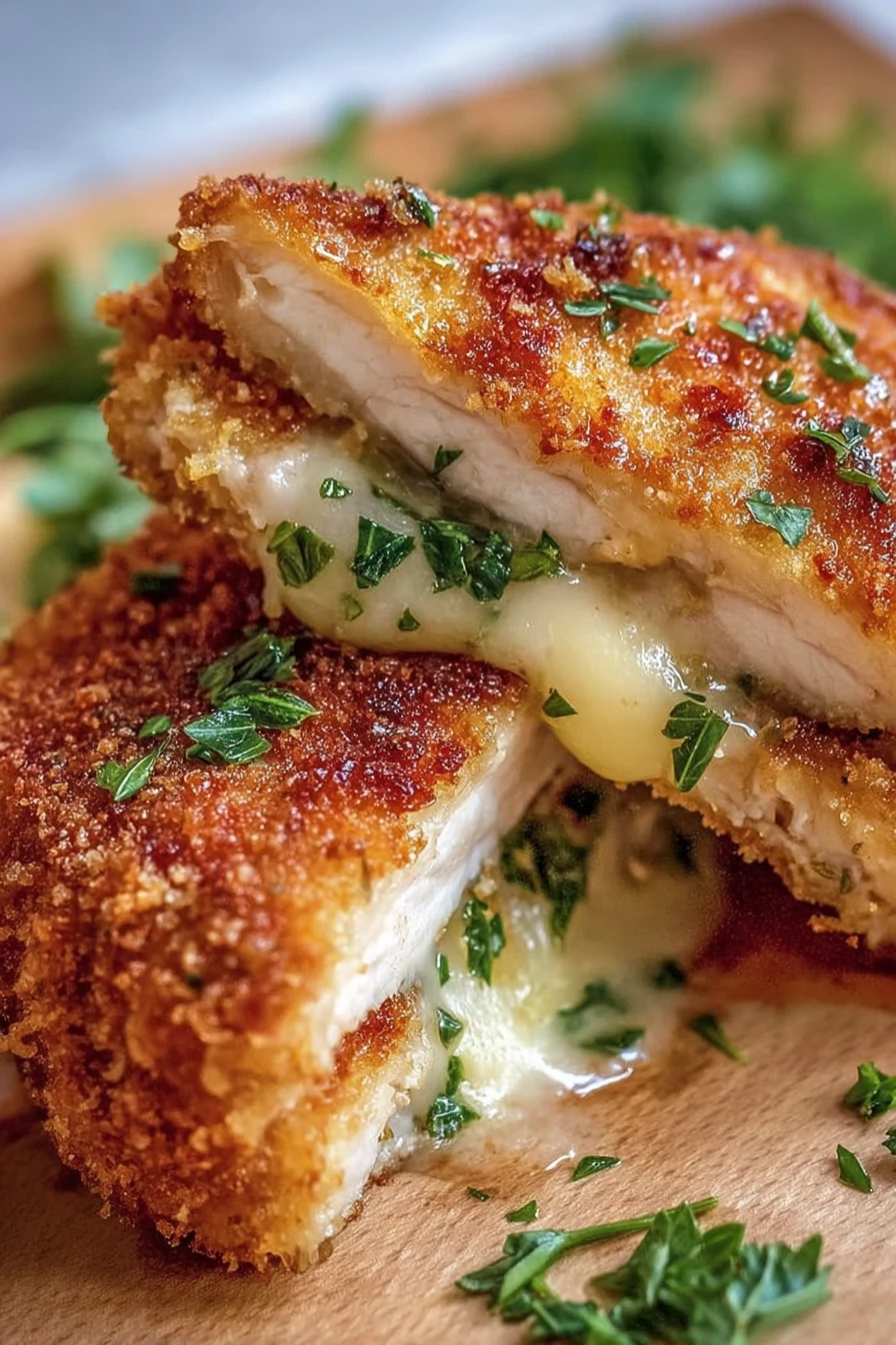 Easy Chicken Kiev, delicious, crispy, juicy, savory, golden brown coating