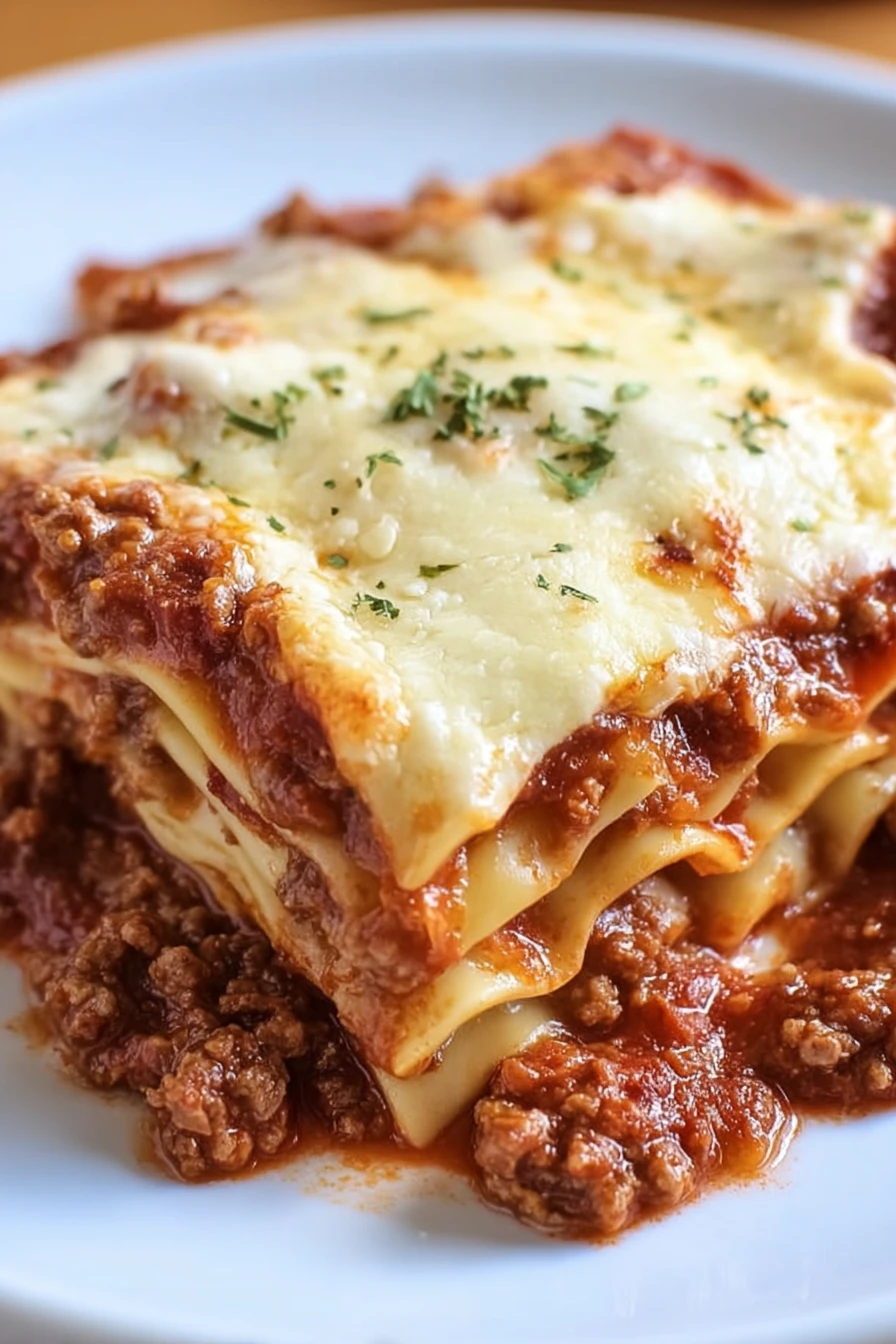 easy lasagna, cottage cheese, delicious, savory, layered, cheesy, comforting, Italian cuisine