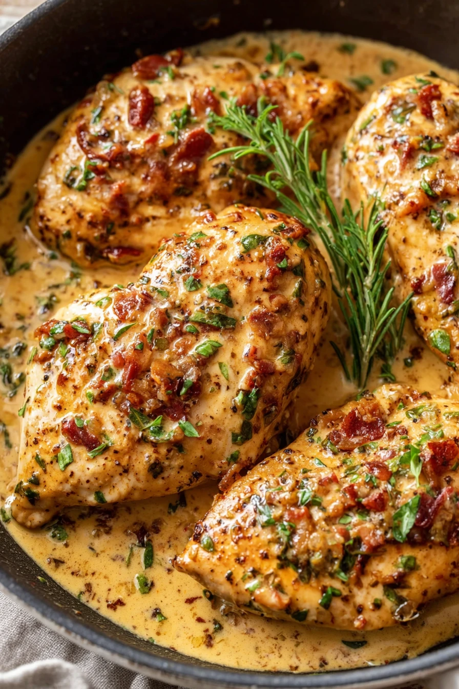 marry me chicken, flavorful, creamy sauce, tender chicken, savory herbs
